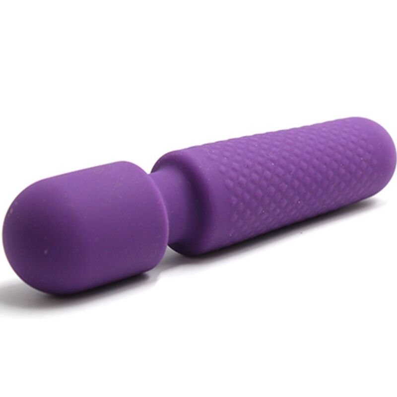ARMONY - YOUR MAGIC MASSAGER E VIBRADOR RECARREGÁVEL 10 VIBRAÇÕES VARINHA PONTOS ROXO - Image 4