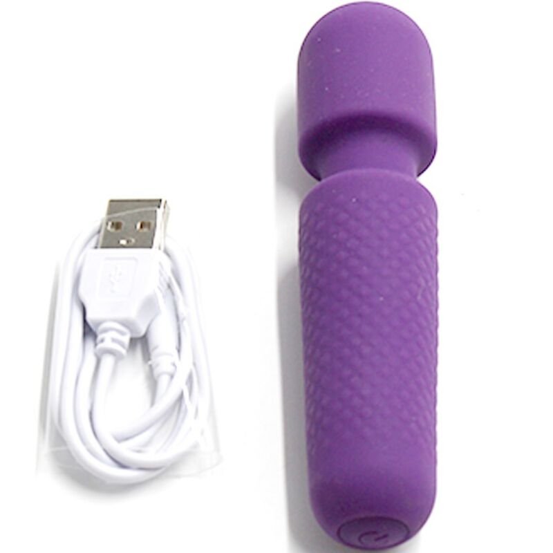 ARMONY - YOUR MAGIC MASSAGER E VIBRADOR RECARREGÁVEL 10 VIBRAÇÕES VARINHA PONTOS ROXO - Image 5