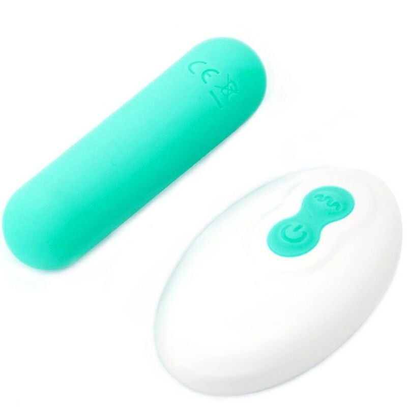 ARMONY - SPLASH JOLINE VIBRADOR BULLET SILICONE CONTROLE REMOTO 10 VIBRAÇÕES 65 X 15 CM VERDE - Imagem 4