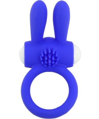 ARMONY - MR BUNNY ANEL VIBRADOR SILICONE AZUL