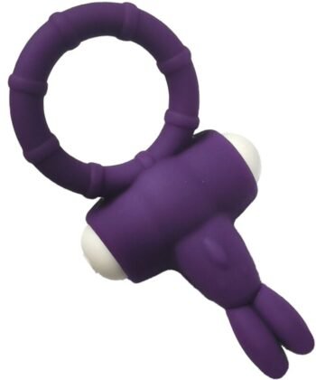 Visão alternativa de ARMONY - MS BUNNY ANEL VIBRADOR SILICONE ROXO