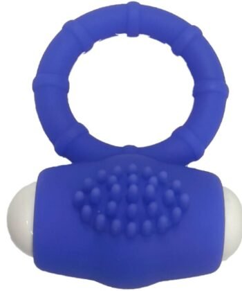ARMONY - POWER O ANEL VIBRADOR SILICONE AZUL - Imagem 5