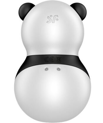 Visão alternativa de SATISFYER - POCKET PANDA ESTIMULADOR E VIBRADOR PRETO E BRANCO