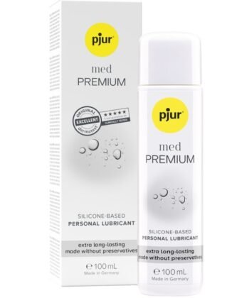 PJUR - LUBRIFICANTE DE SILICONE PREMIUM MED 100 ML