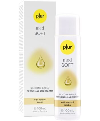 PJUR - LUBRIFICANTE DE SILICONE MED SOFT GLIDE 100 ML