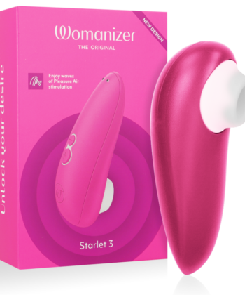 WOMANIZER - STARLET 3 ESTIMULADOR CLITORIAL ROSA
