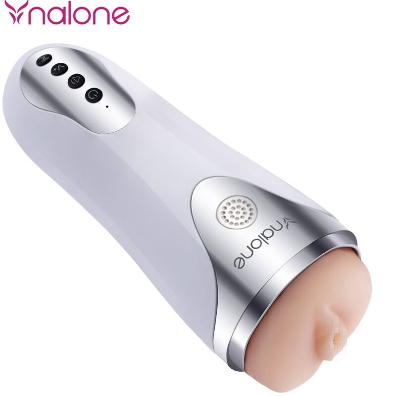 NALONE - MAGICIAN MASTURBATOR COM VIBRAÇÃO BRANCO - Imagem 3