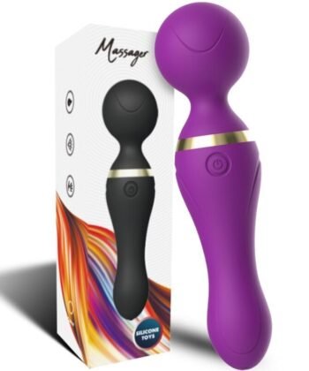 ARMONY - MASSAGER E VIBRADOR FREEZA CABEÇA SUPER FLEXÍVEL ROXO