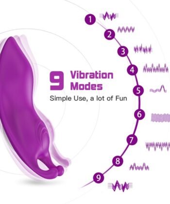 ARMONY - HONEYBEE WEARABLE CALÇAS VIBRADOR G-SPOT CONTROLE REMOTO ROXO