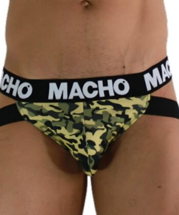 MACHO - MX25A JOCK LYCRA AMARELO S