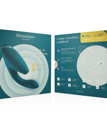 WOMANIZER - DUO 2 ESTIMULADOR BLUE PETROL - Imagem 5