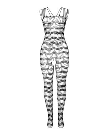 Visão alternativa de SUBBLIME - 951696 FISHNET CROTCHLESS BODYSTOCKING COM ALAS NOS OMBROS PRETO TAMANHO ÚNICO