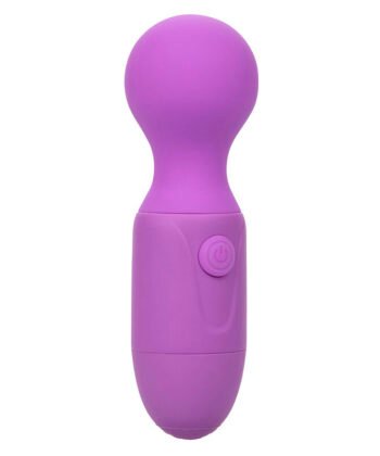 CALEXOTICS - FIRST TIME MASSAGEADOR RECARREGÁVEL 10 VIBRAÇÕES ROXO