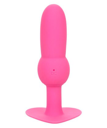 CALEXOTICS - FIRST TIME PLUG ANAL SONDA DE CONTAS 10 VIBRAÇÕES ROSA