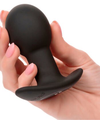 Alternative view of CALEXOTICS - ROCK BOTTOM PLUG ANAL 10 VIBRAÇÕES SILICONE PRETO
