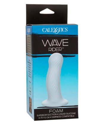 CALEXOTICS - WAVE RIDER PLUG ANAL DE ESPUMA AZUL - Imagem 3