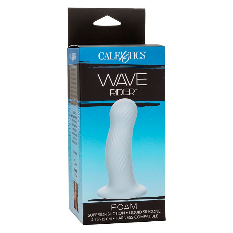 CALEXOTICS - WAVE RIDER PLUG ANAL DE ESPUMA AZUL - Image 3