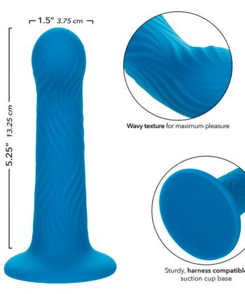 CALEXOTICS - WAVE RIDER RIPPLE PLUG ANAL AZUL - Image 4