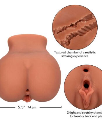 CALEXOTICS - THE ROLLER BABE DUPLO MASTURBADOR REALÍSTICO CARNE