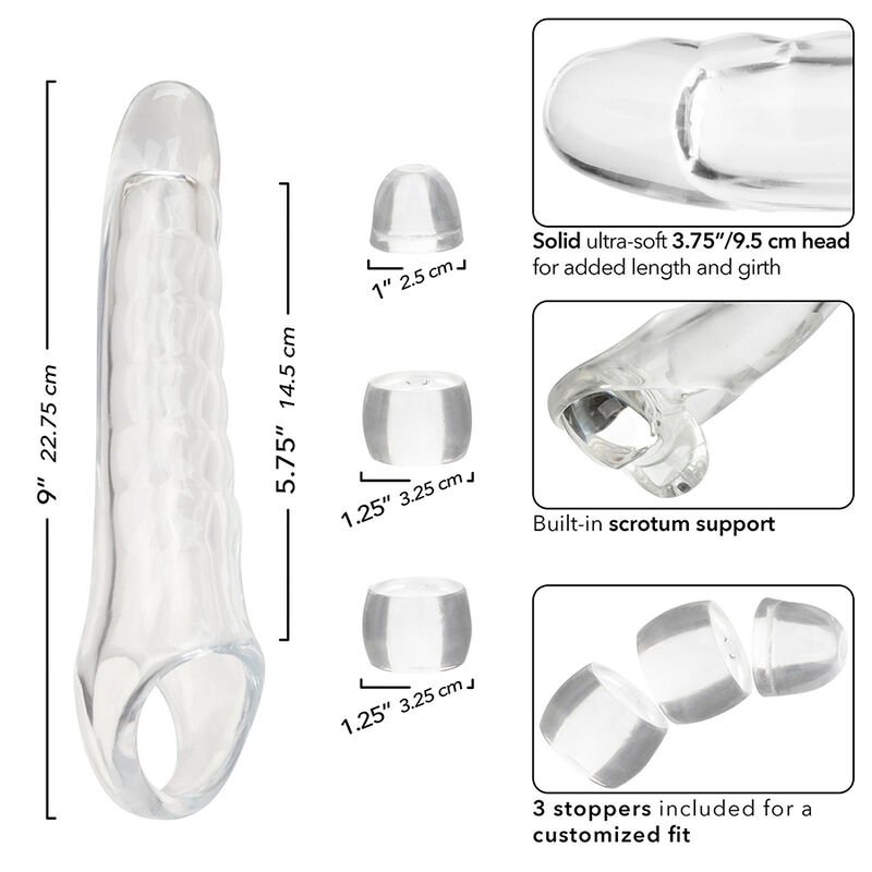 CALEXOTICS - MAXX PENIS EXTENDER AJUSTÁVEL TRANSPARENTE - Image 5