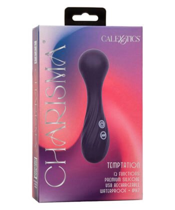Visão alternativa de CALEXOTICS - CHARISMA TEMPTATION MASSAGER 12 FUNÇÕES ROXO