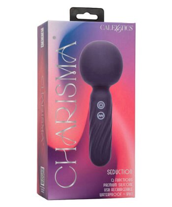 Visão alternativa de CALEXOTICS - CHARISMA SEDUCTION MASSAGER 12 FUNÇÕES 17,75 CM X 6,25 CM ROXO