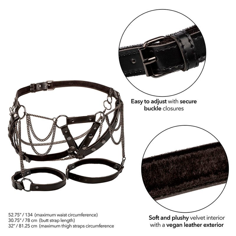 CALEXOTICS - EUPHORIA MULTICAIN THIGH HARNESS PREMIUM TAMANHO PLUS - Image 4