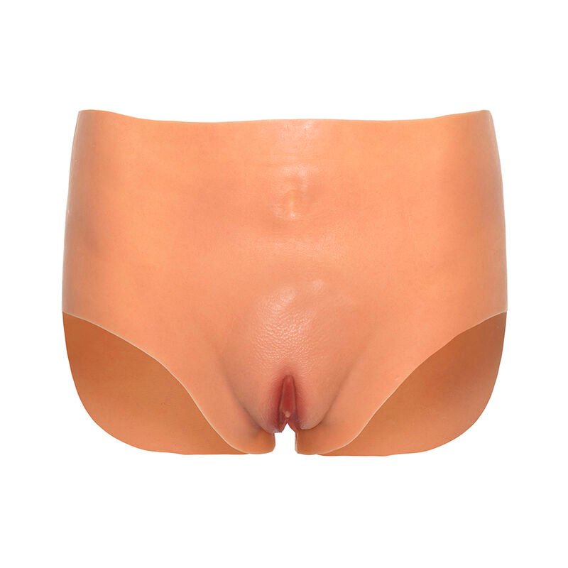 DESEJO OCULTO - ALTER EGO VAGINA ABERTA CALCINHA CINTURA ALTA COR DA CARNE - Imagem 2
