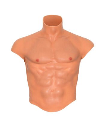 Alternative view of DESEJO OCULTO - CAMISETA DE TORSO MASCULINO DE SILICONE ALTER EGO COM DETALHES EM TOM DE CORPO