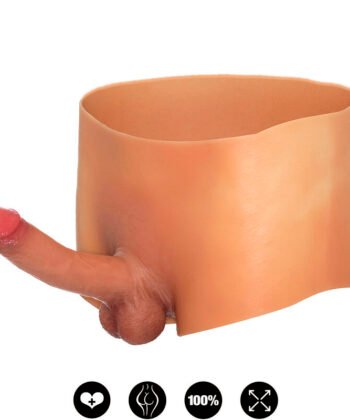 DESEJO OCULTO - BOXER ALTER EGO COM PÊNIS 18 CM TAMANHO P/M