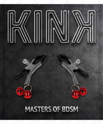 KINK - GRAMPO DE BICO DUPLO SINO VERMELHO 6 CM - Imagem 4