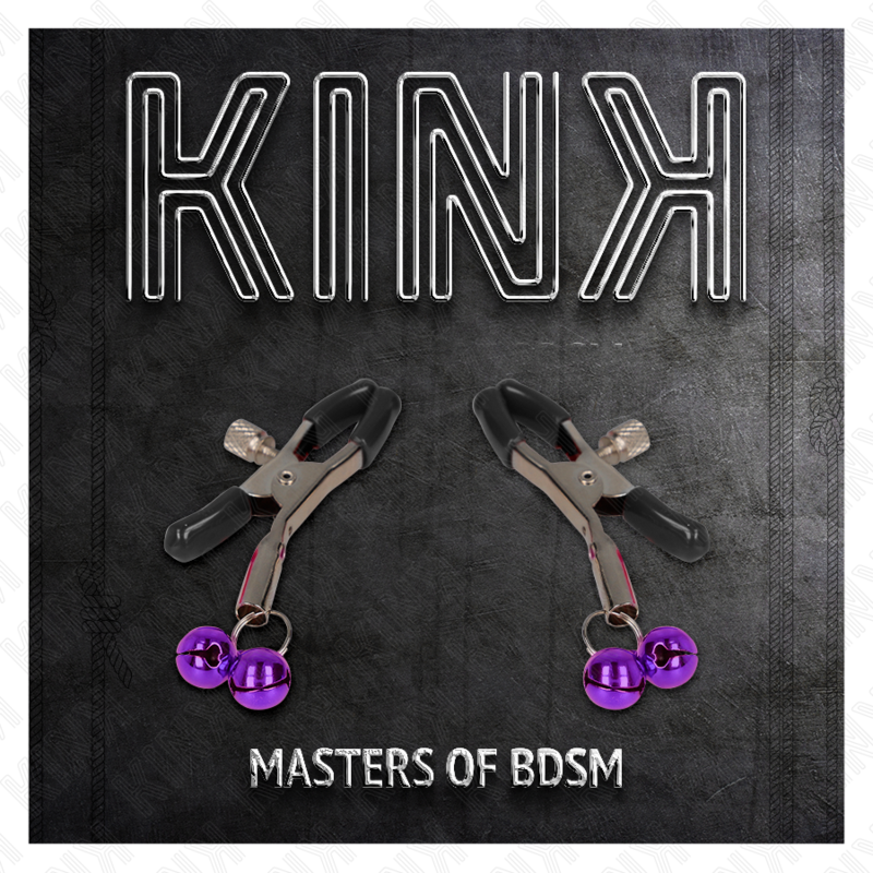 KINK - GRAMPO DE BICO DUPLO SINO ROXO 6 CM - Image 3