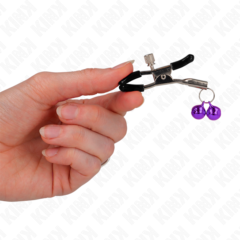 KINK - GRAMPO DE BICO DUPLO SINO ROXO 6 CM - Image 4