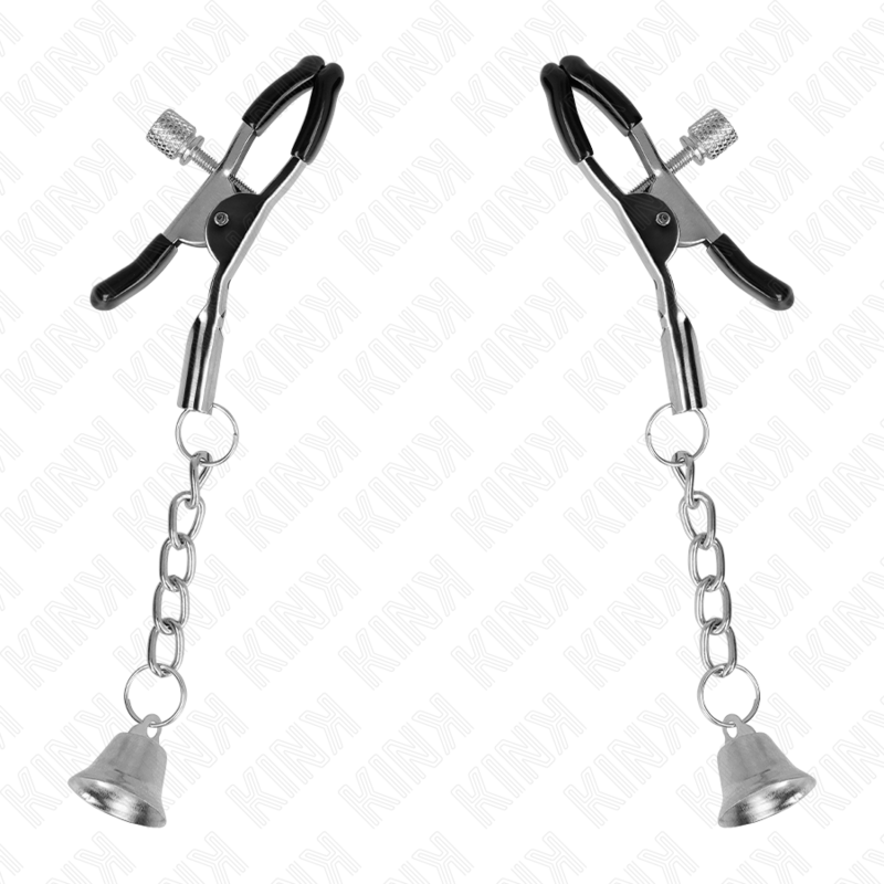 KINK - PINÇAS PINGENTE SINO PRATA 6 CM - Image 5