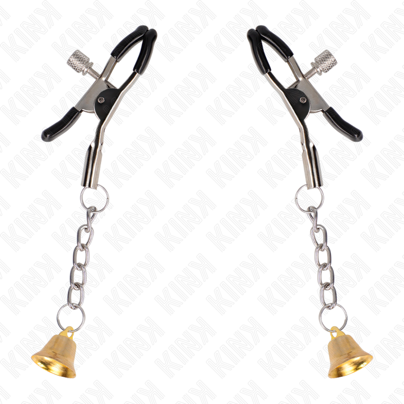 KINK - PINÇAS PINGENTE SINO DOURADO 6 CM - Image 5
