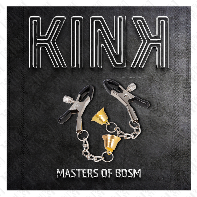 KINK - PINÇAS PINGENTE SINO DOURADO 6 CM - Image 4