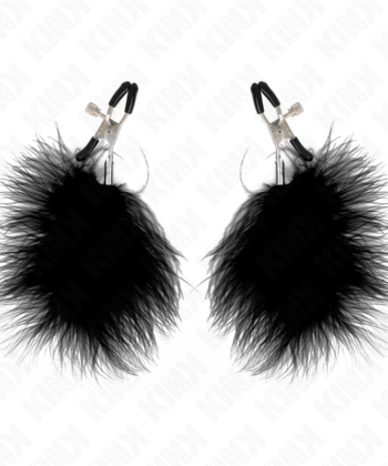 KINK - GRAMPO DE PENA PARA BICOS PRETO 7 CM - Image 4