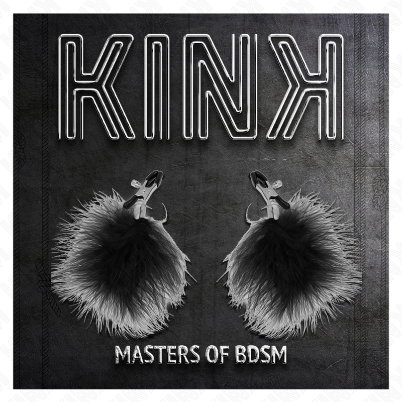 KINK - GRAMPO DE PENA PARA BICOS PRETO 7 CM - Image 2