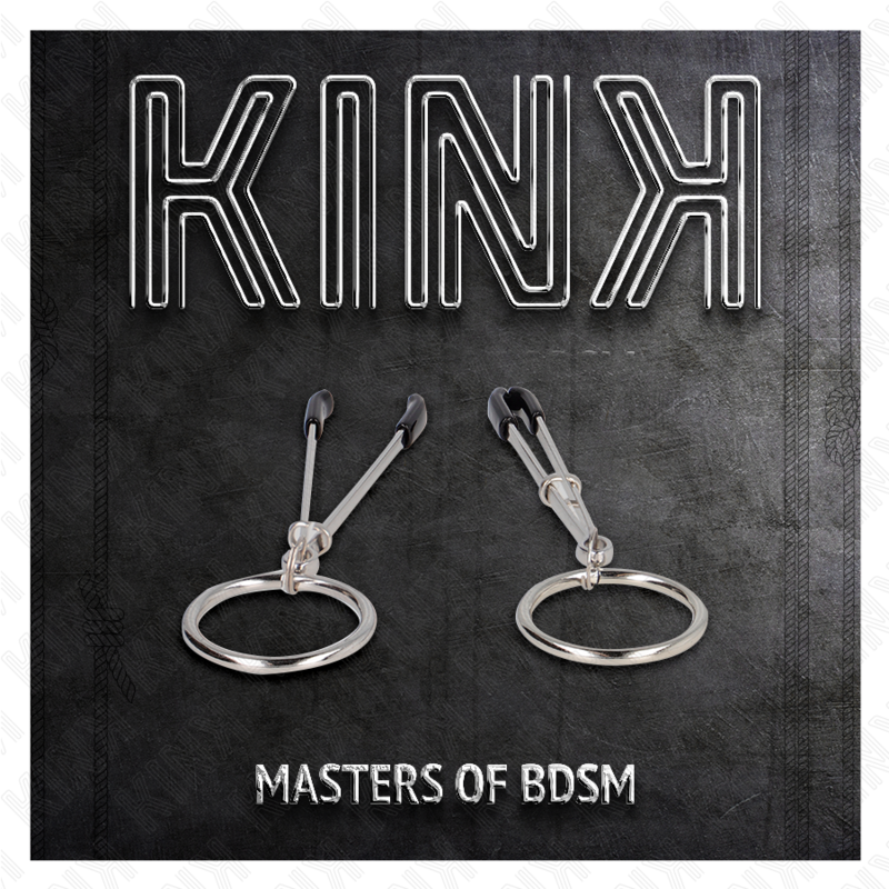 KINK - PINÇAS FINAS COM O-RING 7 CM - Image 2