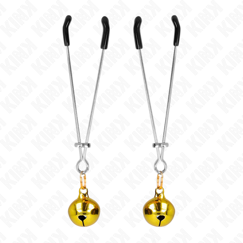 KINK - PINÇAS DE BINO FINAS OURO 7 CM - Image 2