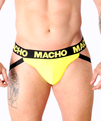 MACHO - MX25A JOCK AMARILLO LYCRA S