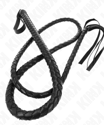 Visão alternativa de KINK - CHICOTE DE SERPENTE PRETO LONGO 210 CM