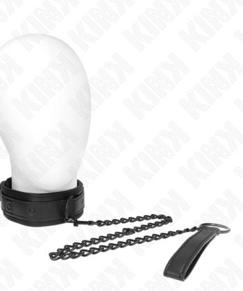 KINK - COLAR DE NEOPRENE BONDAGE MODELO 2 COM CINTO 78 CM AJUSTÁVEL 37,5 X 49,5 CM
