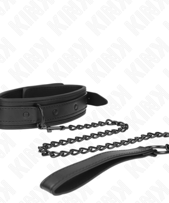 Visão alternativa de KINK - COLAR DE NEOPRENE BONDAGE MODELO 2 COM CINTO 78 CM AJUSTÁVEL 37,5 X 49,5 CM