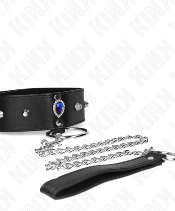 Visão alternativa de KINK - COLAR 65 CM COM ALÇA COM DIAMANTES AZUIS AJUSTÁVEL 36-43 CM X 5 CM