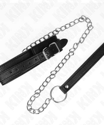 Visão alternativa de KINK - COLAR PADRÃO SERPENTE COM TRELA 65 CM