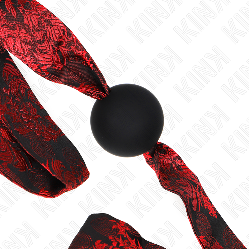 KINK - BOLA SILICONE SCANDAL 4,5 CM GAG MODELO 2 146 x 4 CM - Imagem 2
