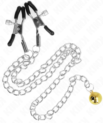 KINK - PINÇAS DE CORRENTE COM SINO 30 CM