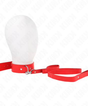 KINK - COLAR COM CINTO 116 CM ALÇA ROJO AJUSTÁVEL 32-50 CM X 8 CM