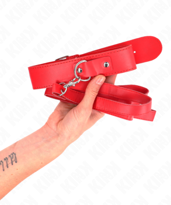 Visão alternativa de KINK - COLAR COM CINTO 116 CM ALÇA ROJO AJUSTÁVEL 32-50 CM X 8 CM